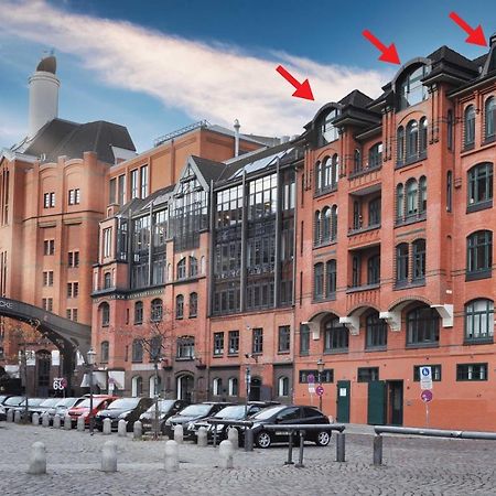Apartmán Loft-Panoramablick-Hafen & Elbe! Hamburk Exteriér fotografie