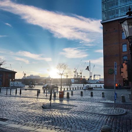 Apartmán Loft-Panoramablick-Hafen & Elbe! Hamburk Exteriér fotografie