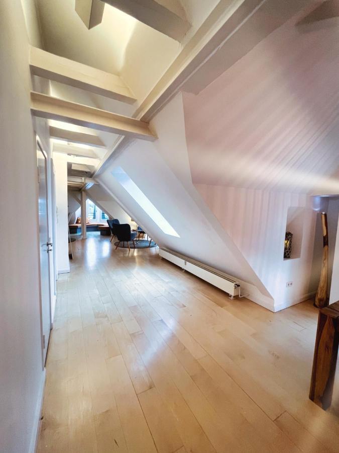 Apartmán Loft-Panoramablick-Hafen & Elbe! Hamburk Exteriér fotografie