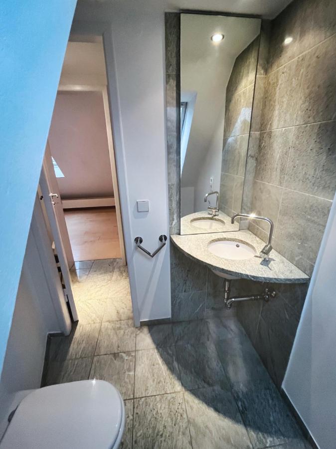 Apartmán Loft-Panoramablick-Hafen & Elbe! Hamburk Exteriér fotografie